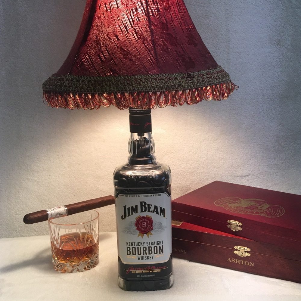 Jim Beam Bourbon Lamp